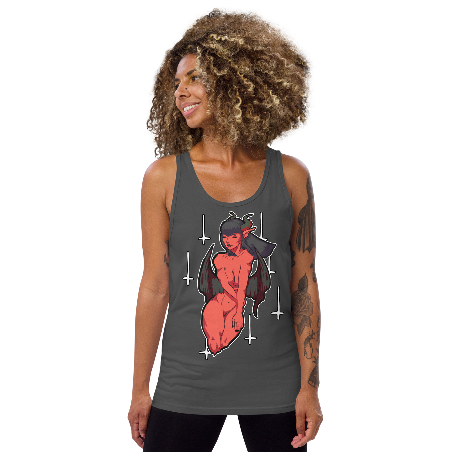 Devil Girl | Unisex Tank Top | Premium