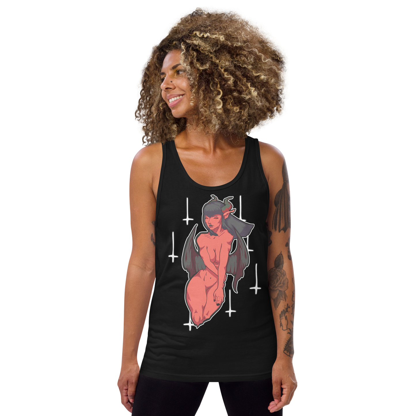 Devil Girl | Unisex Tank Top | Premium