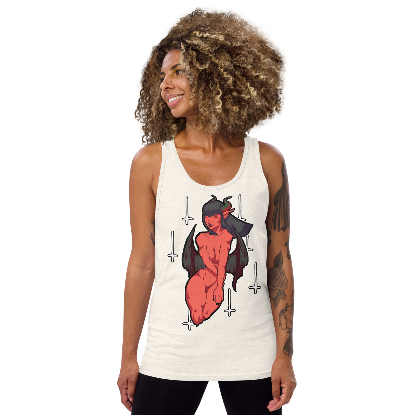 Devil Girl | Unisex Tank Top | Premium