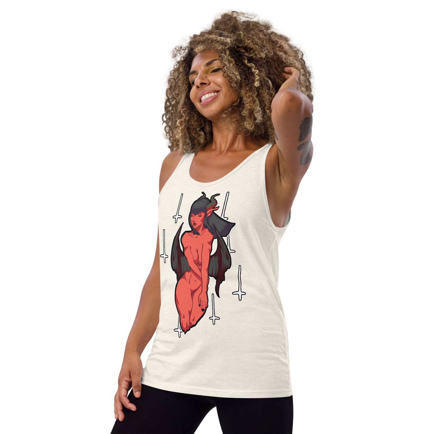 Devil Girl | Unisex Tank Top | Premium