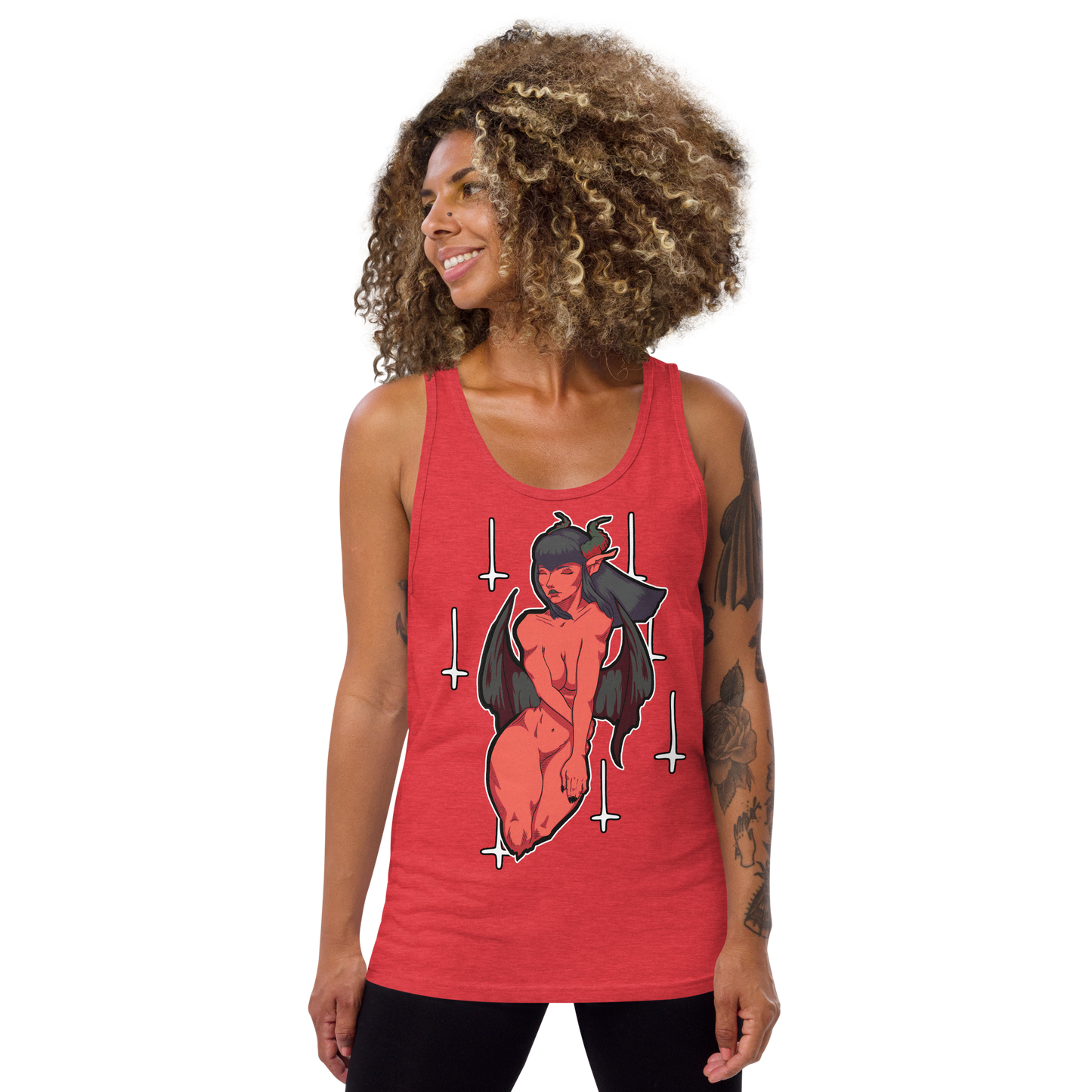 Devil Girl | Unisex Tank Top | Premium