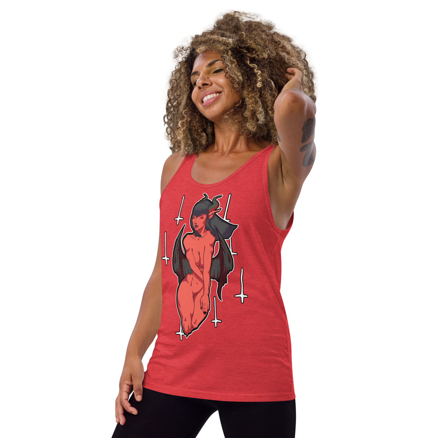 Devil Girl | Unisex Tank Top | Premium