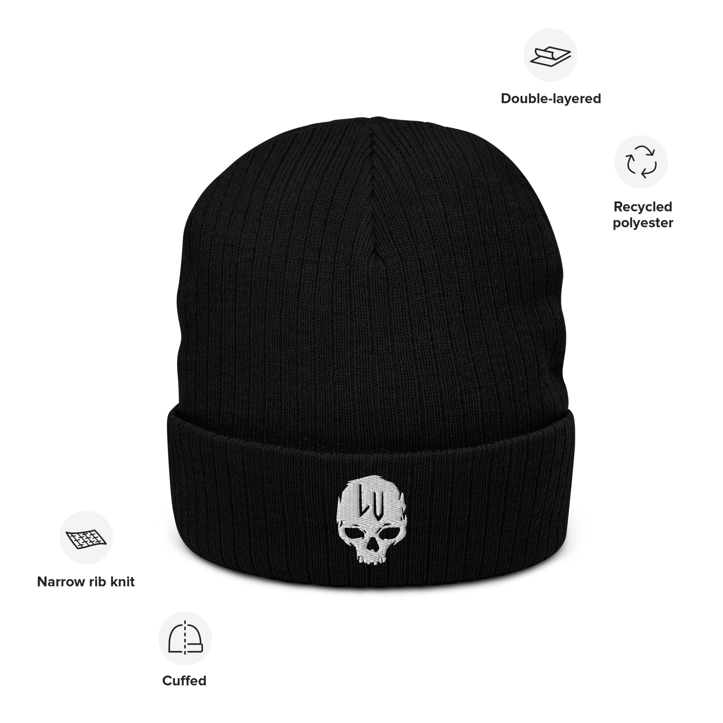 Represent | Ribbed knit beanie | Premium