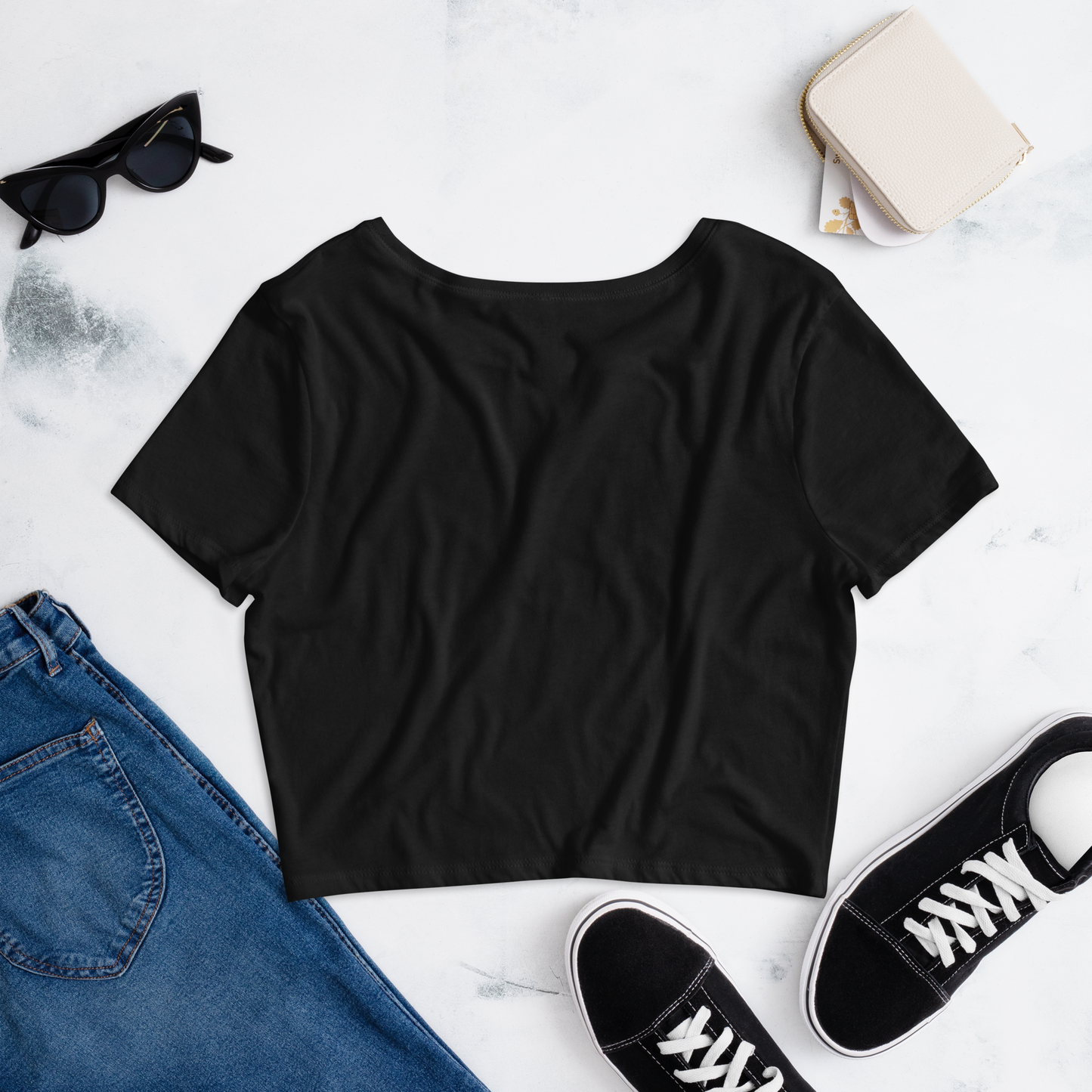 Devil Girl | Women’s Crop Tee | Premium