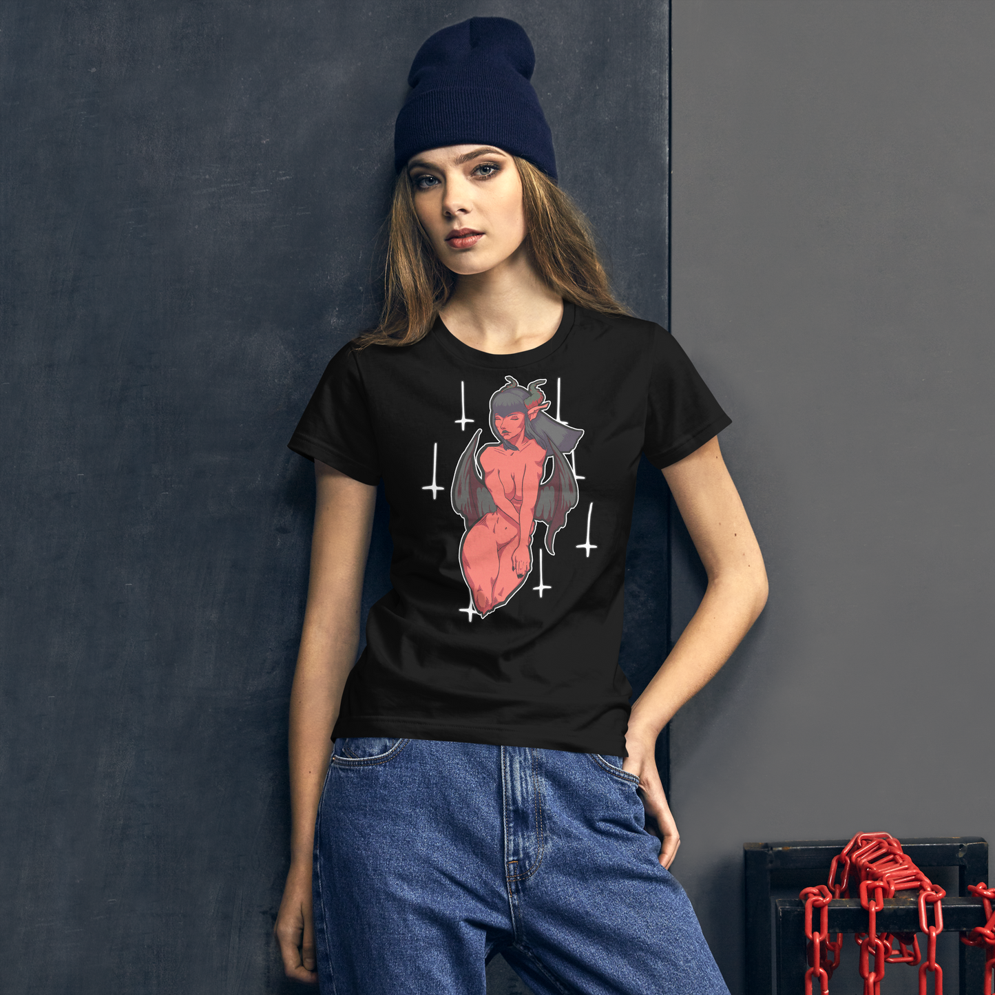 Devil Girl | Women's short sleeve t-shirt | Premium