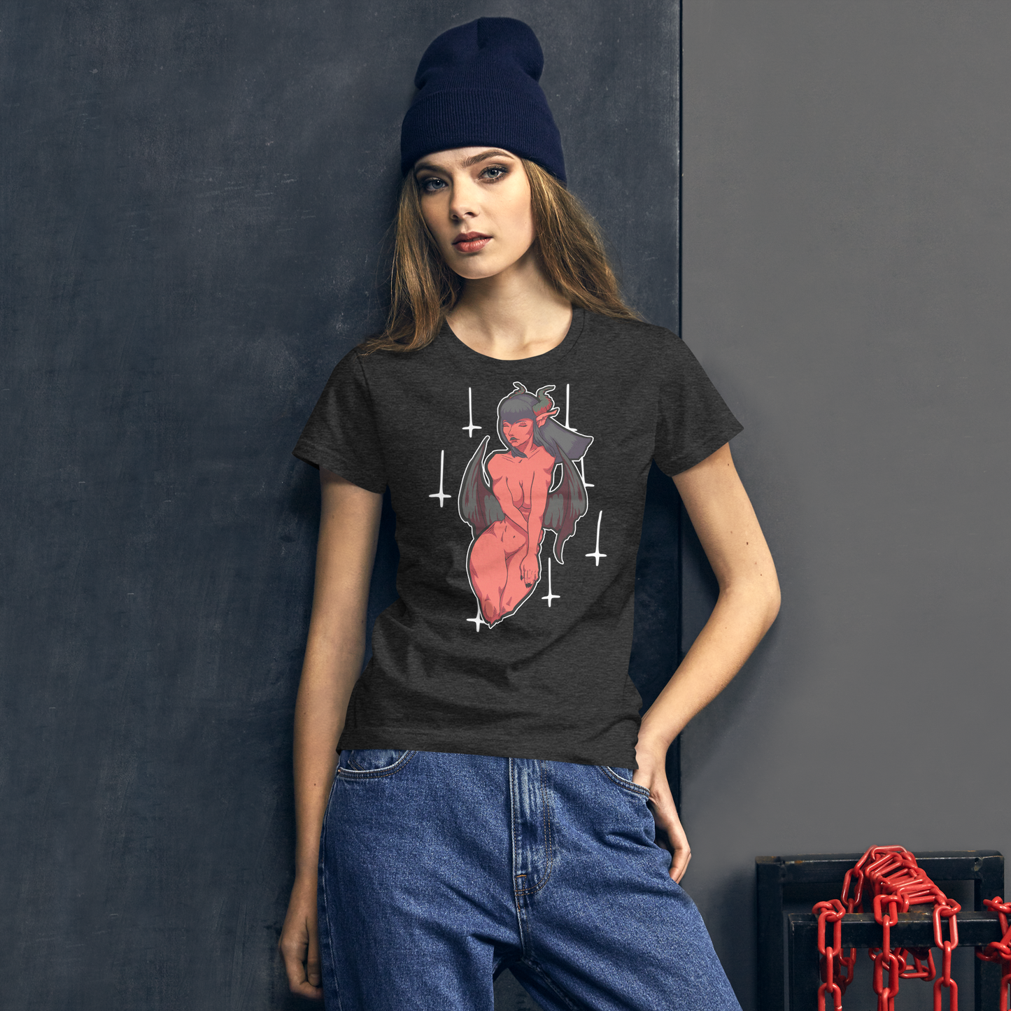 Devil Girl | Women's short sleeve t-shirt | Premium