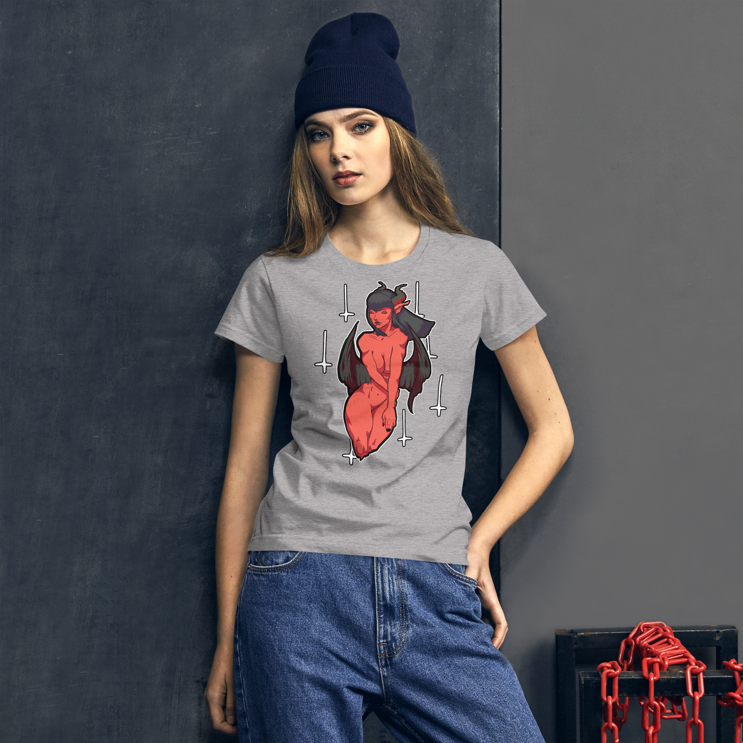 Devil Girl | Women's short sleeve t-shirt | Premium