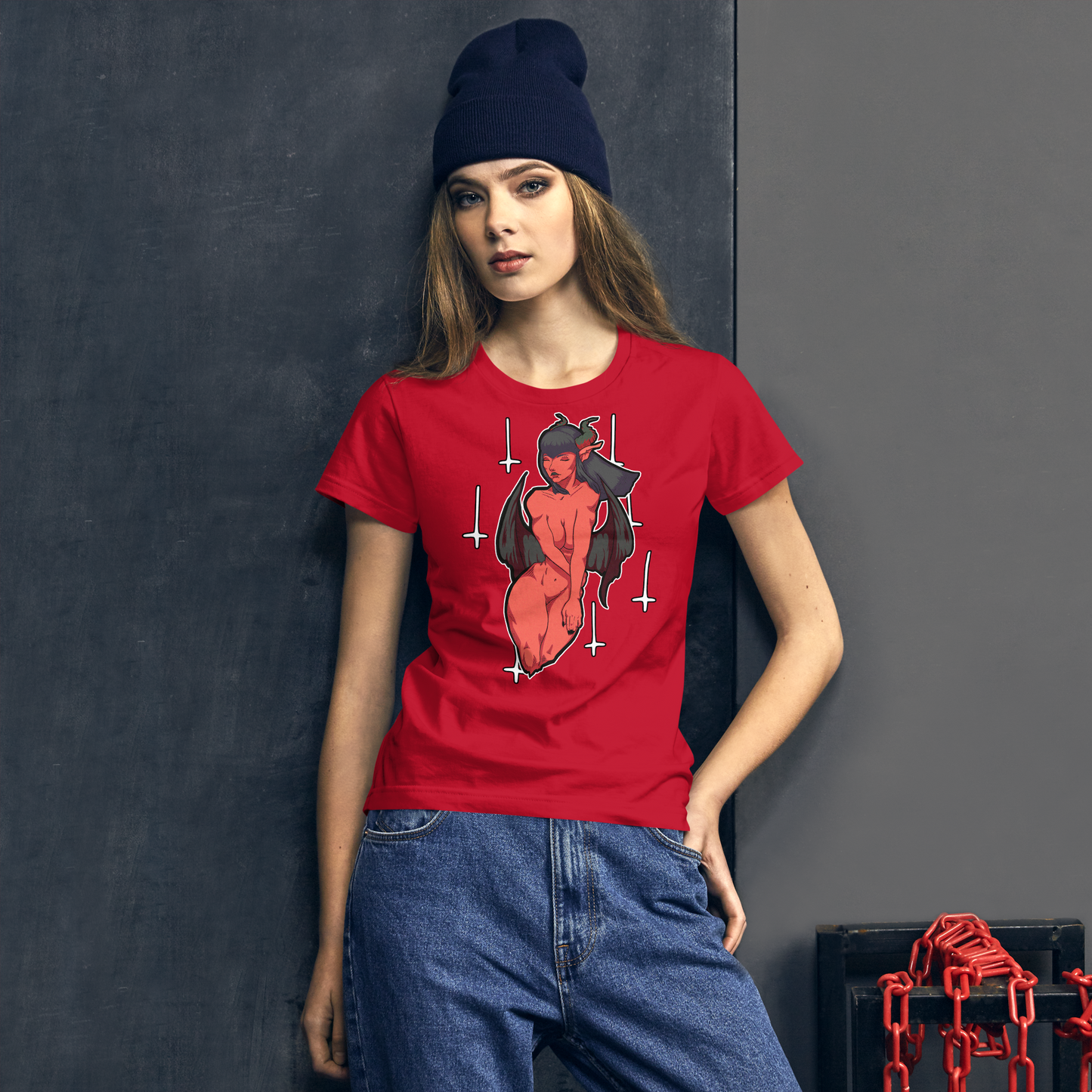 Devil Girl | Women's short sleeve t-shirt | Premium