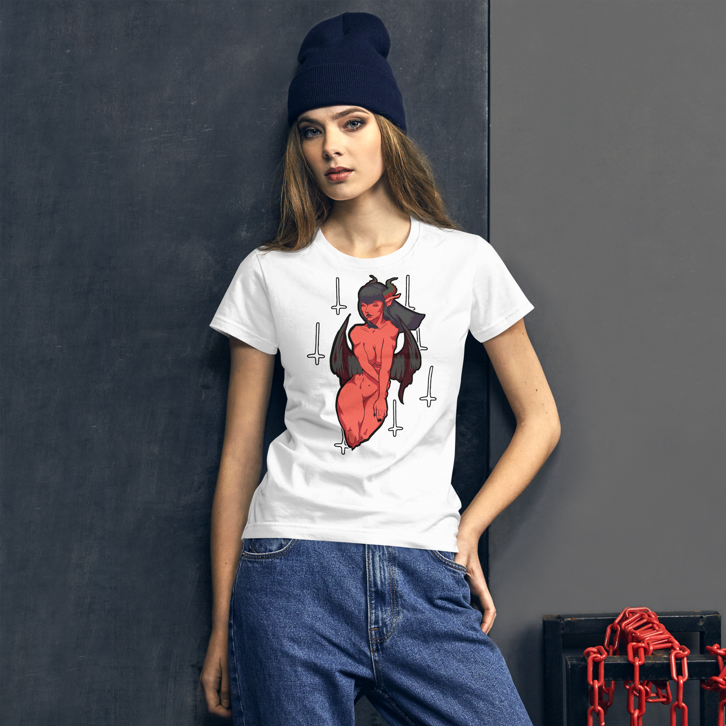 Devil Girl | Women's short sleeve t-shirt | Premium