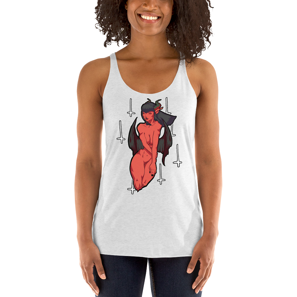 Devil Girl | Women's Racerback Tank | Premium