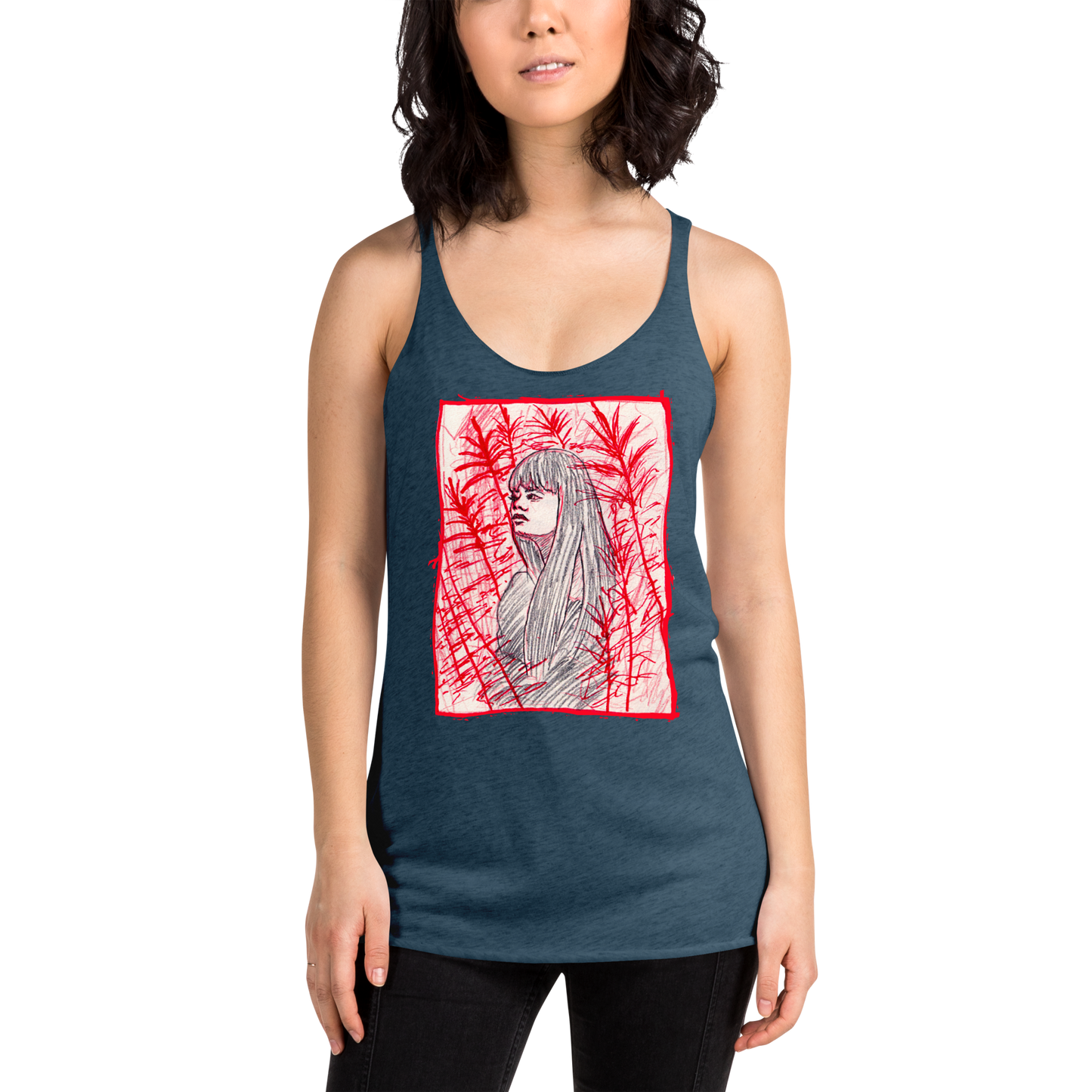 Tall Grass | Women's Racerback Tank | Premium