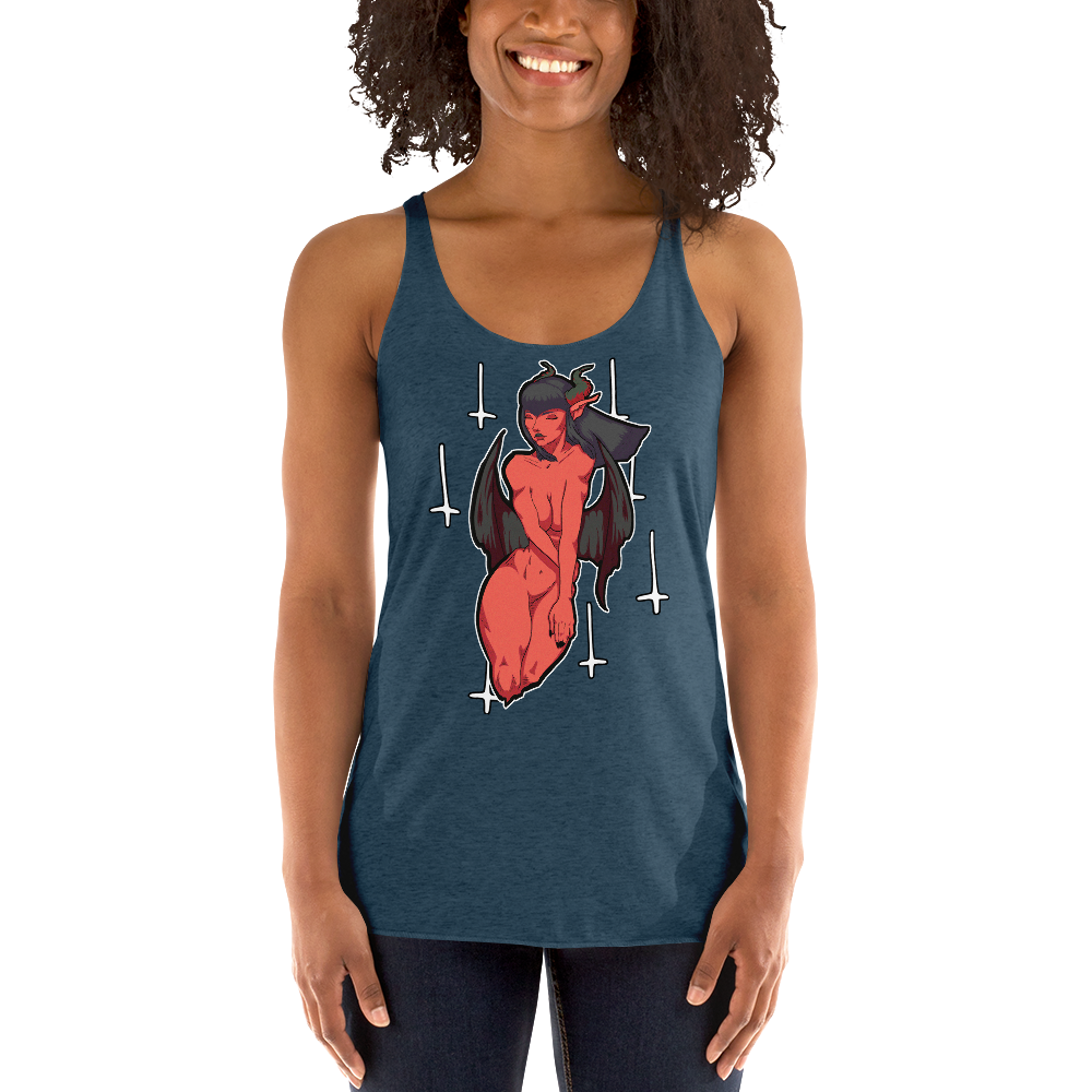 Devil Girl | Women's Racerback Tank | Premium