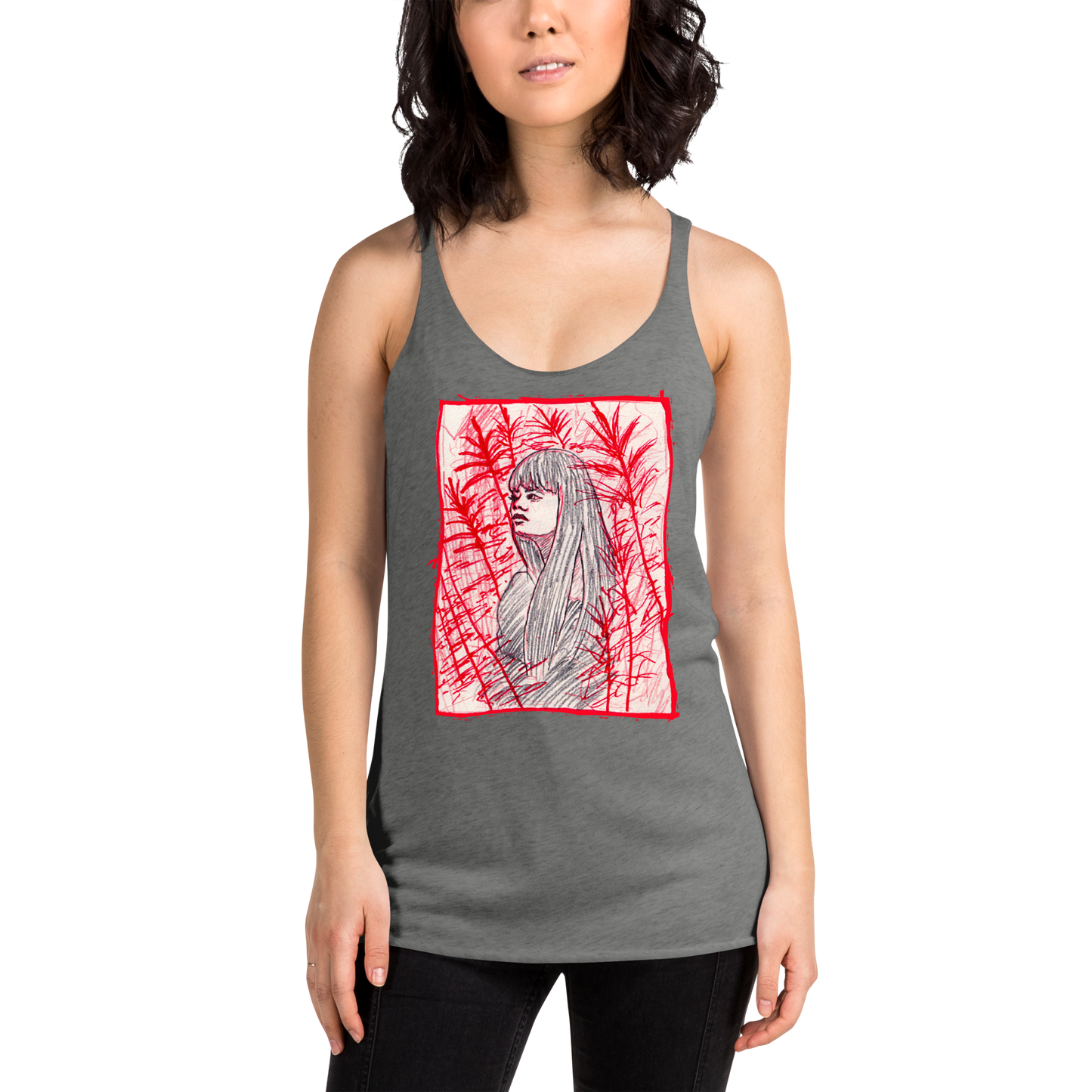 Tall Grass | Women's Racerback Tank | Premium