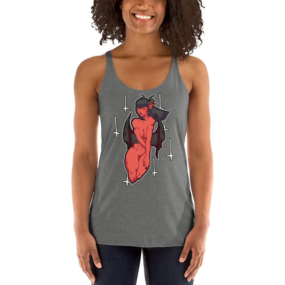 Devil Girl | Women's Racerback Tank | Premium