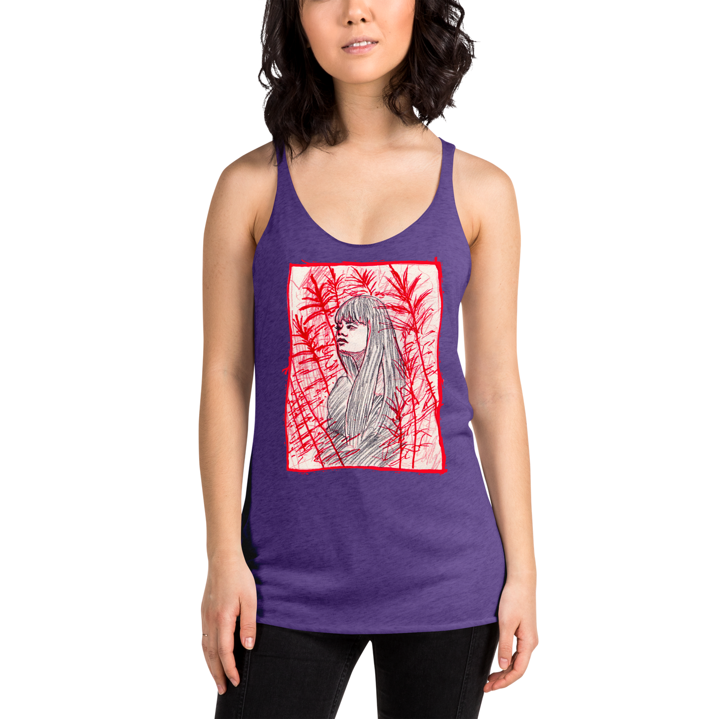 Tall Grass | Women's Racerback Tank | Premium